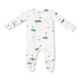 2 Way Zipper Footie - All Fore Golf - HoneyBug 
