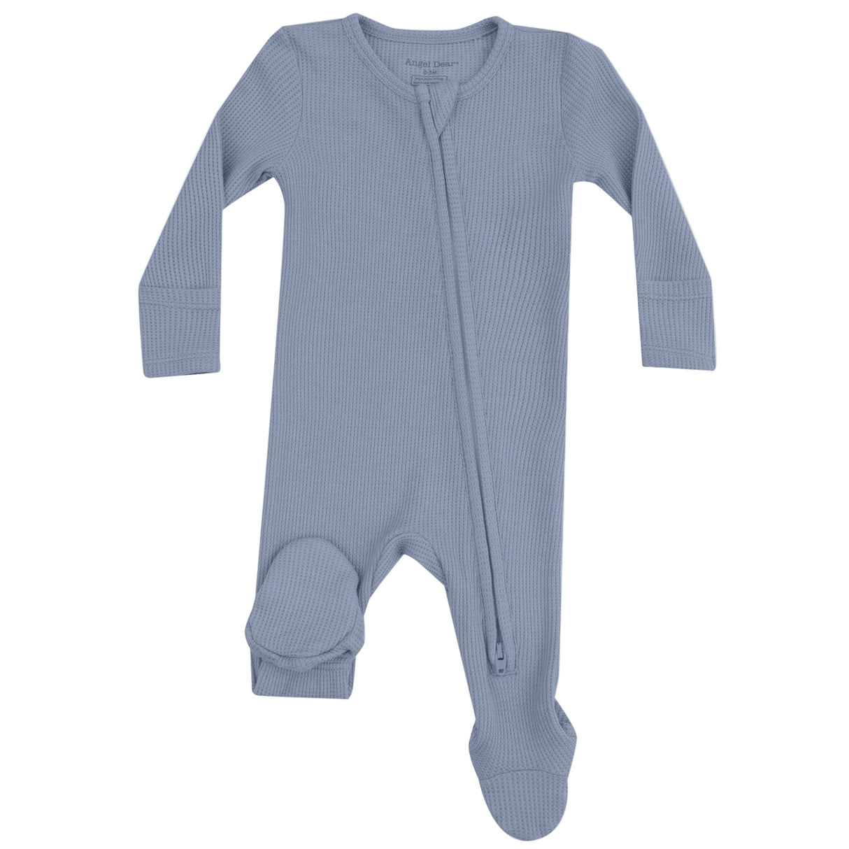 2 Way Zipper Footie - Blue Blizzard - HoneyBug 