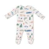 2 Way Zipper Footie - Fishing Things - HoneyBug 