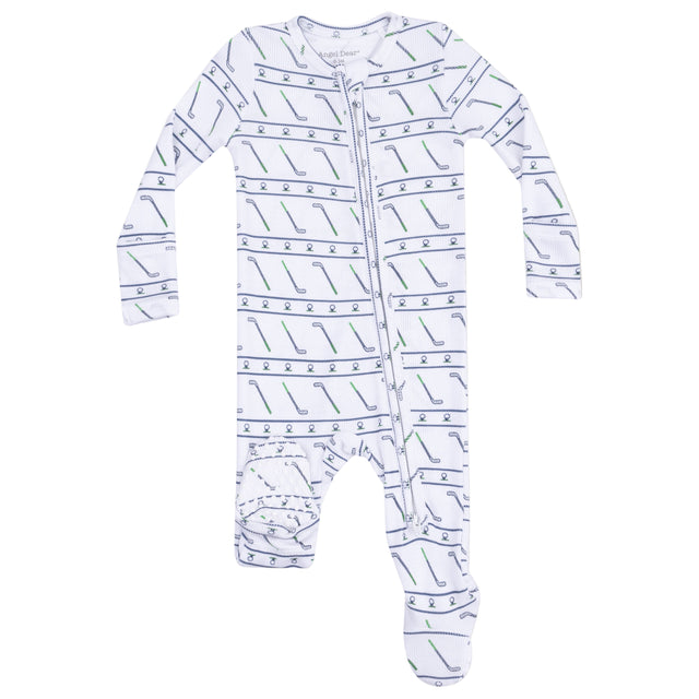2 Way Zipper Footie - Golf Club - HoneyBug 