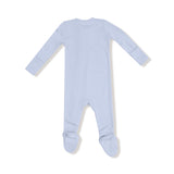 2 Way Zipper Footie - Niagara Mist - HoneyBug 
