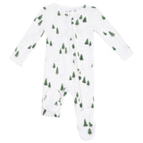2 Way Zipper Footie - Tiny Forest - HoneyBug 