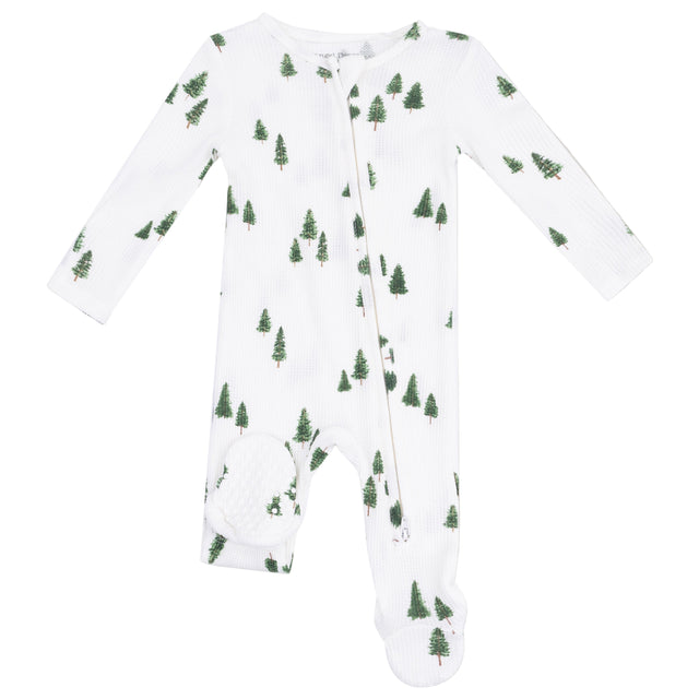 2 Way Zipper Footie - Tiny Forest - HoneyBug 