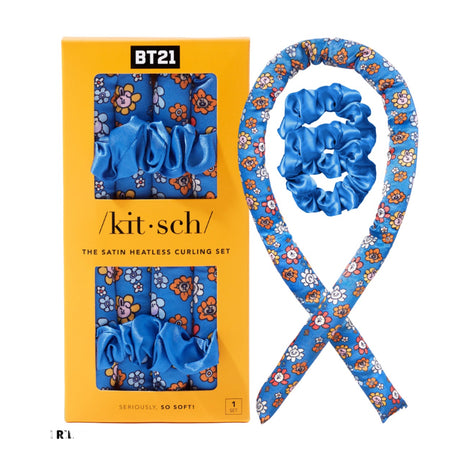 BT21 meets Kitsch Heatless Curling Set - UNIVERSTAR - HoneyBug 