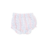 Tulip Stripe - Scallop Back Top with Bloomer