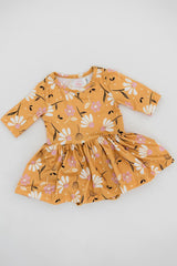 Dandelions in Fall Twirl Bodysuit