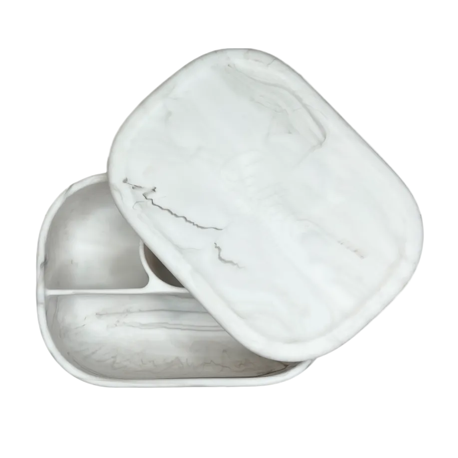 Hayden Bento Box - Marble White