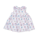 Julep's Floral Patchwork - Jill Dress with Bloomer & Knot Headband Set