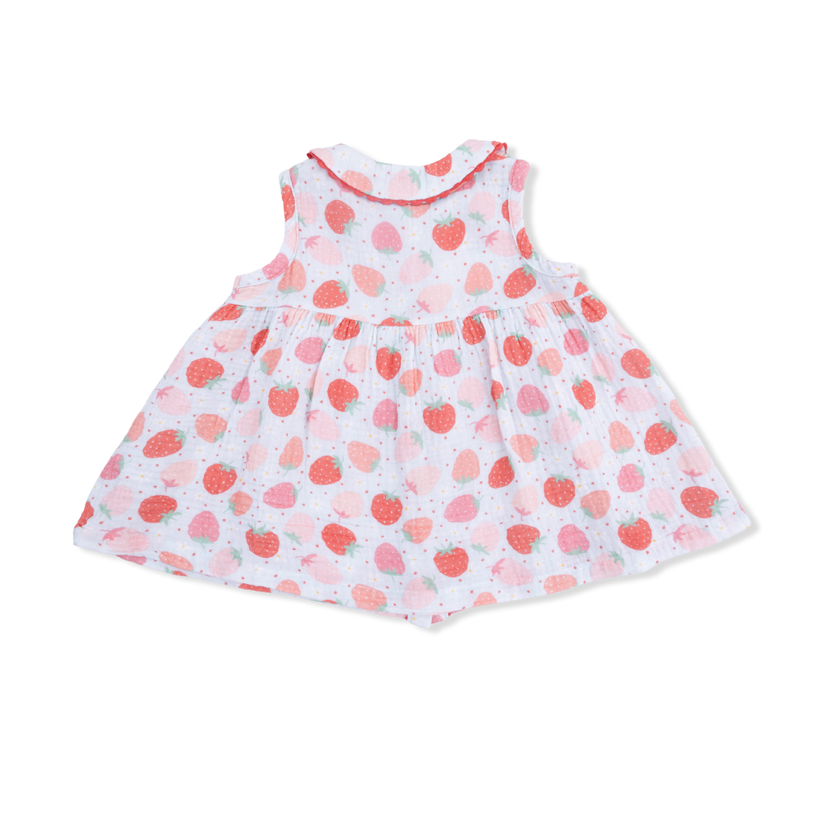 Strawberry Bliss - Jill Dress Sleeveless with Bloomer