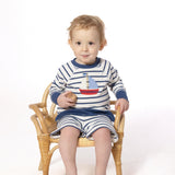 Bubbly Sailboat - Raglan Sweatshirt