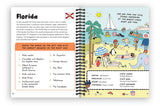 Fun with 50 States: A Big Activity Book for Kids about the Amazing United States (Spiral Bound)