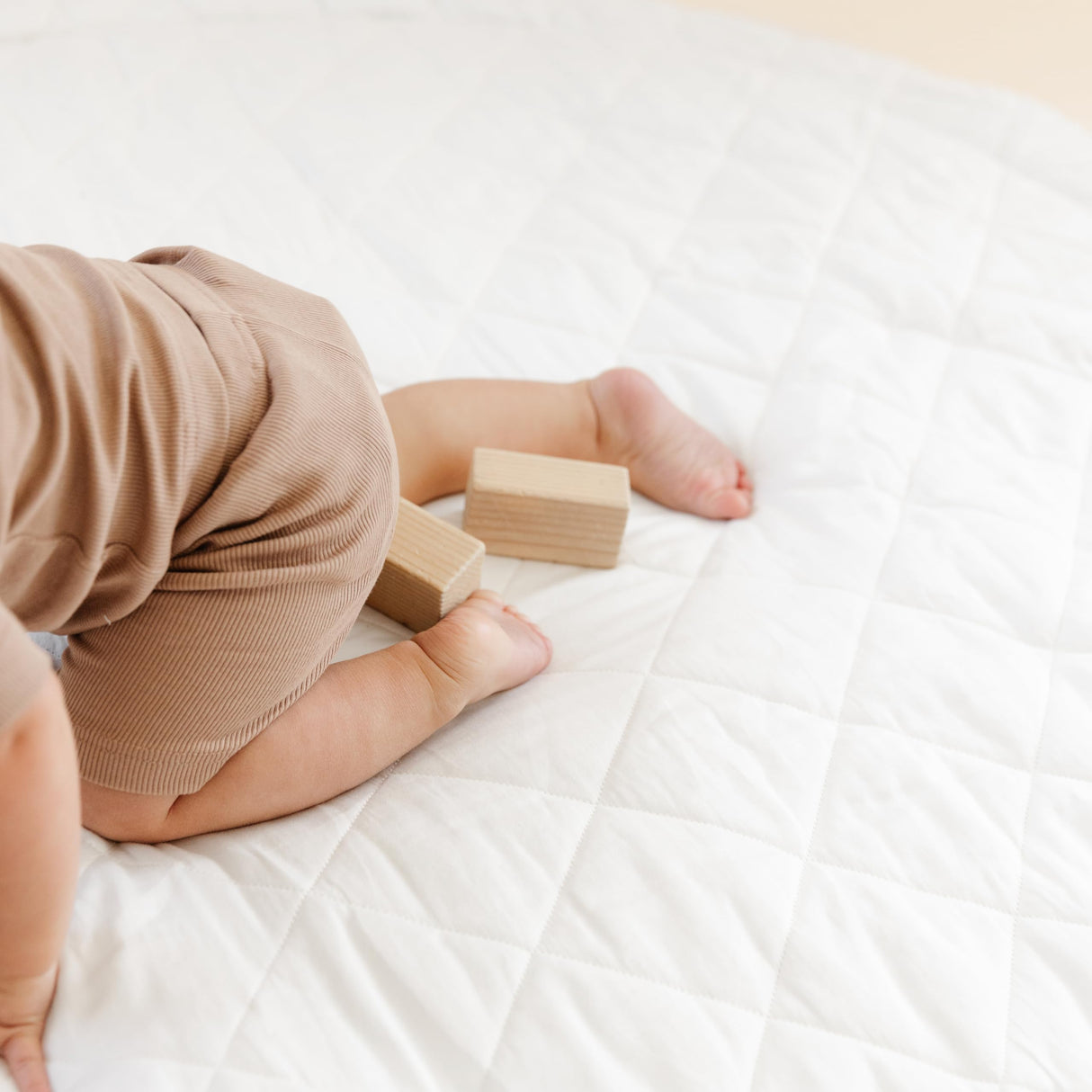 Organic Cotton Quilted Play Mat - Safari
