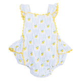 Lovely Lemons - Ric Rac Ruffle Sunsuit