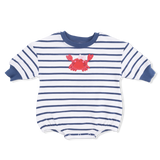 Sailor Sea Creatures Appliques - Sweatshirt Bubble Stripe
