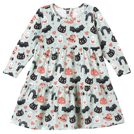 Halloween Pumpkin Pals - Bamboo Dress - HoneyBug 