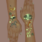 Go Wild Glo Tats - 52 Temporary Tattoos