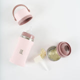 All-In-One Baby Bottle - Rose - HoneyBug 