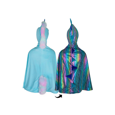 Reversible Unicorn/Dragon Cape - HoneyBug 