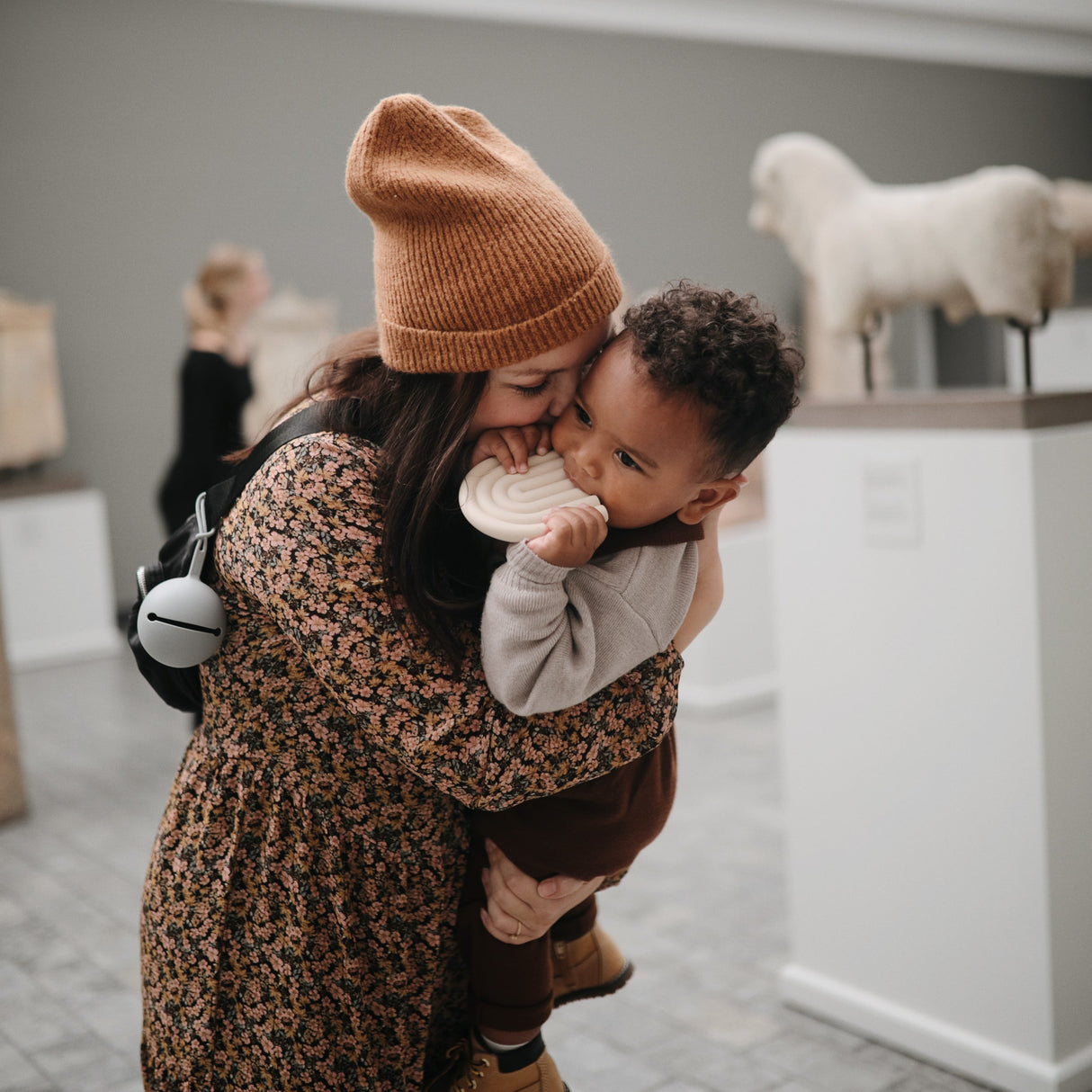 Silicone Pacifier Case - Soft Lilac - HoneyBug 