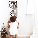 Canvas Growth Chart - Safari - HoneyBug 