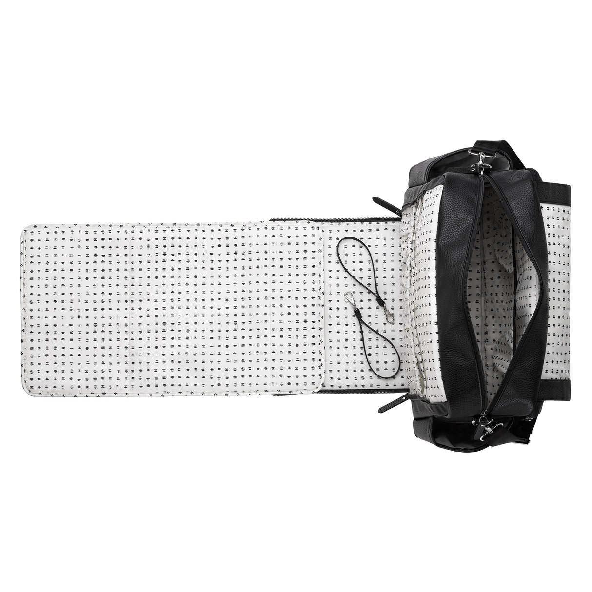 Boxy Backpack Deluxe -Ebony - HoneyBug 