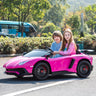 24V Lamborghini Aventador 2 Seater Ride On Car for Kids: Advanced Brushless Motor & Differential for High-Octane Fun