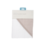 Infant Hooded Towel - Porpoise - HoneyBug 