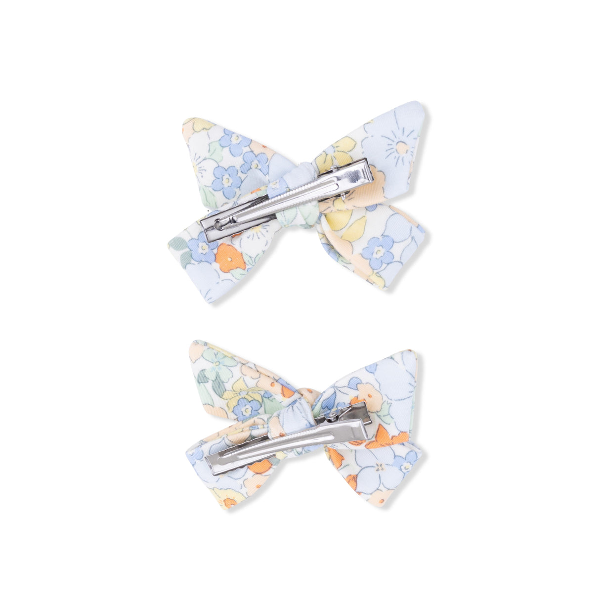 Georgia Floral - 2 Pack Bow Clips