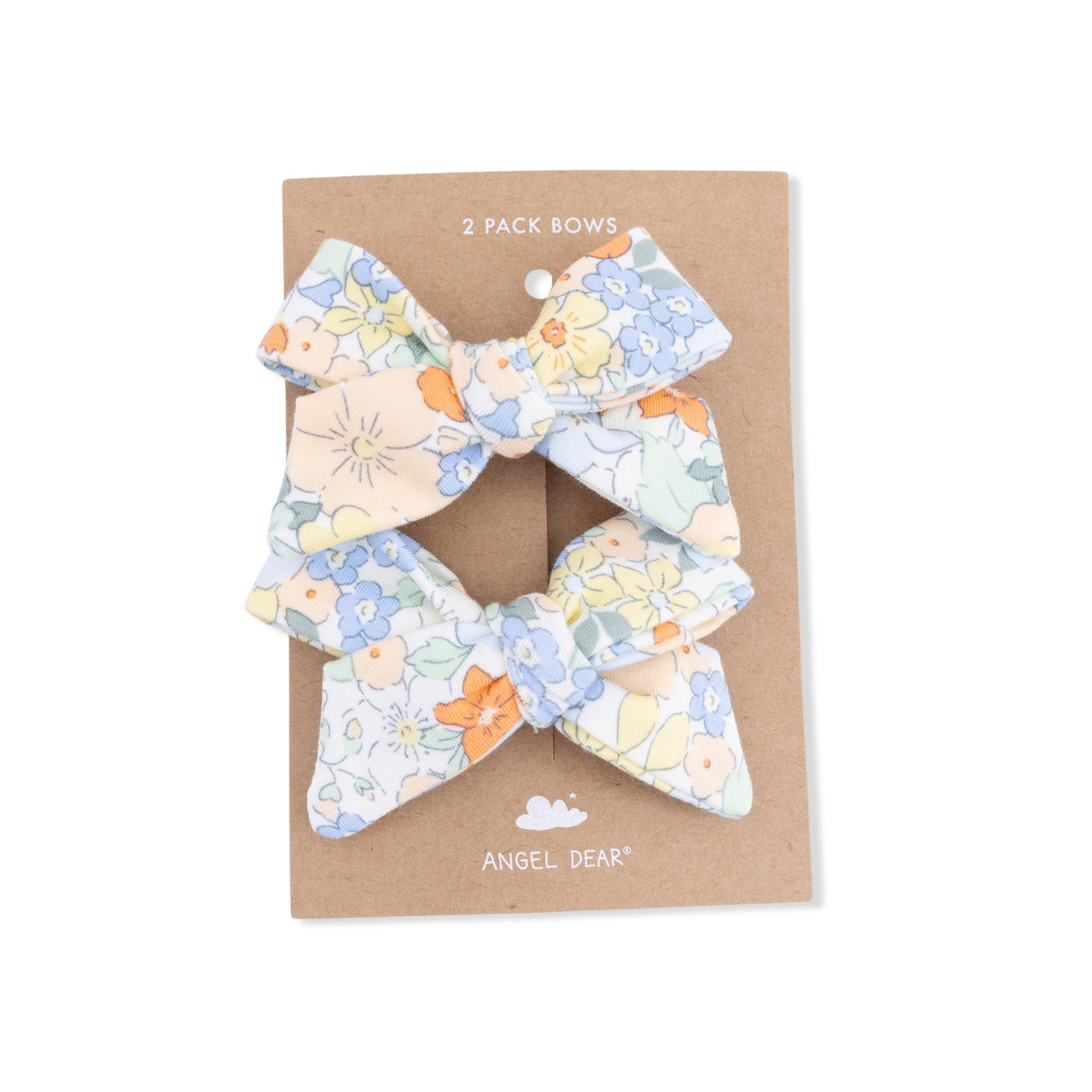 Georgia Floral - 2 Pack Bow Clips