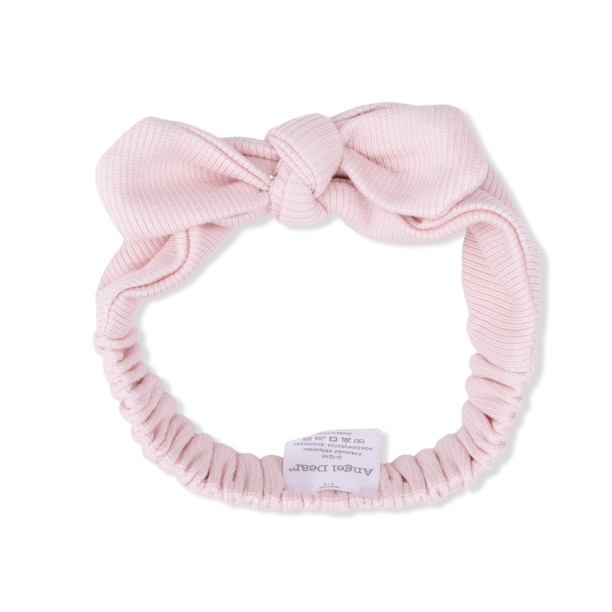 Solid Veiled Pink - Knot Headband