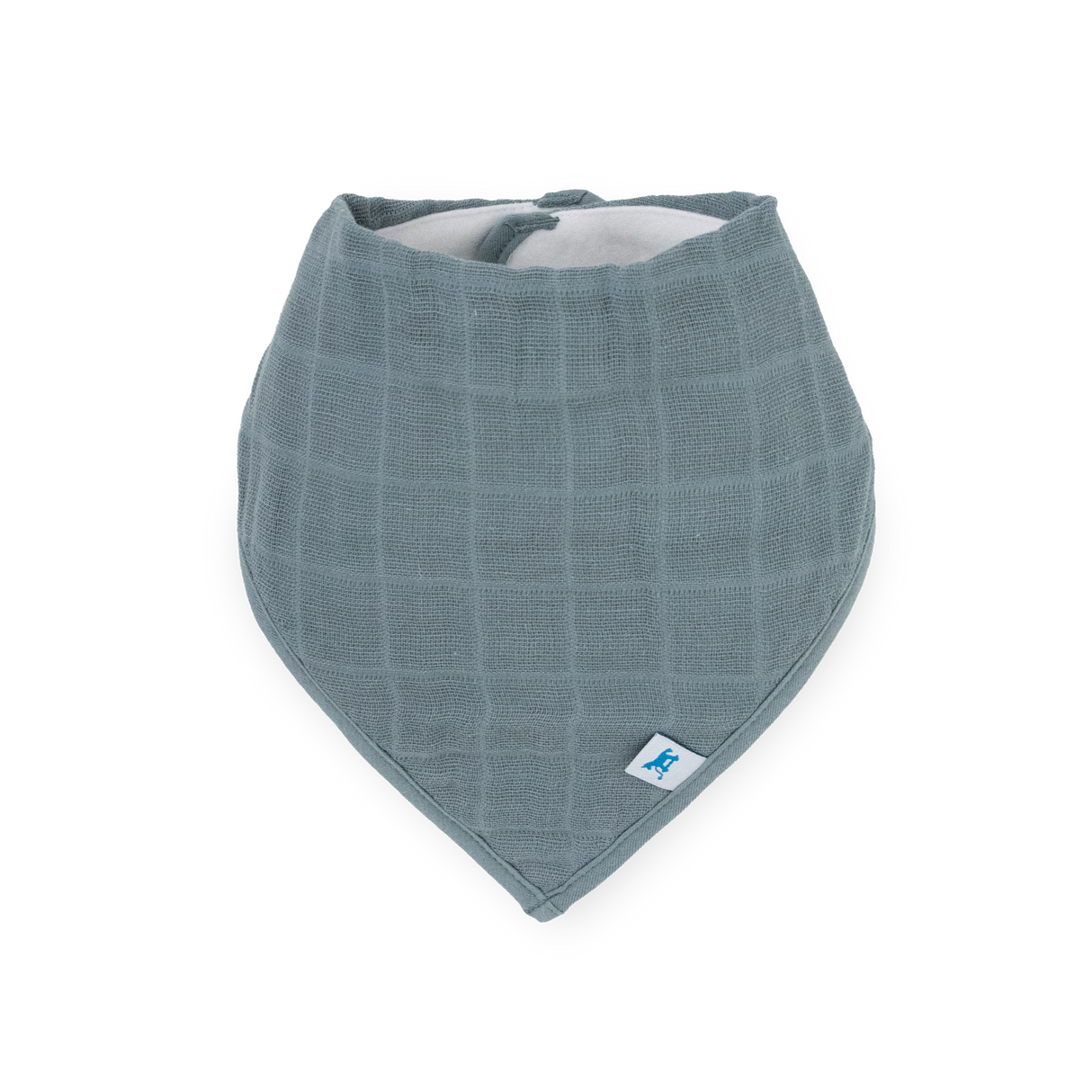 Cotton Muslin + Fleece Bandana Bib 4 Pack - Mauve Stripe - HoneyBug 