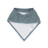 Cotton Muslin + Fleece Bandana Bib 4 Pack - Woof - HoneyBug 
