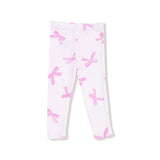 Sweatshirt with Tulle Ruffle and Ribbed Legging - HoneyBug 