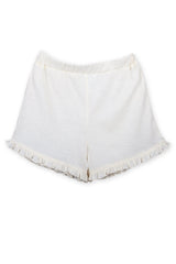 Ruched Tunic Set - Splashes on White - HoneyBug 