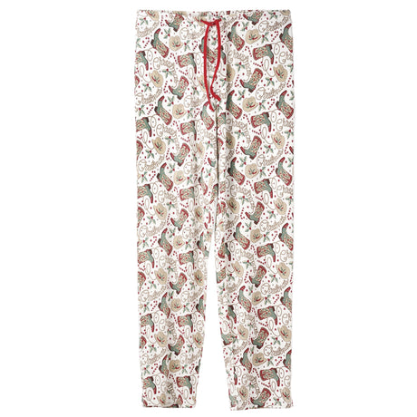 Western Christmas Adult Pajama Pants – Soft Bamboo Unisex - HoneyBug 