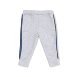 Jogger with Varsity Stripes - Varsity Light Grey - HoneyBug 