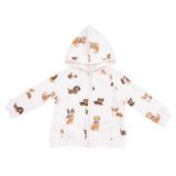 Zip Hoodie - Best Friend Dogs - Uni