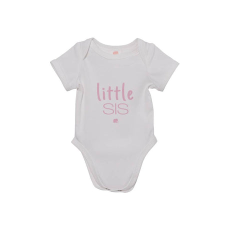 Short Sleeve Lil Sis Bodysuit - HoneyBug 