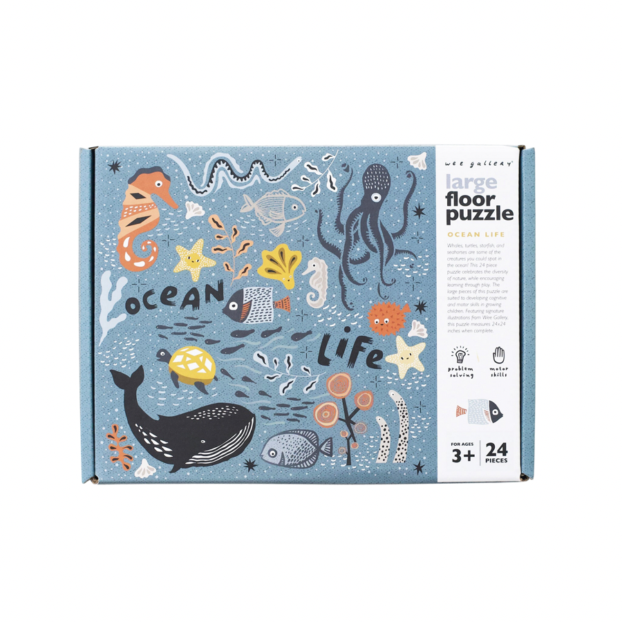 Ocean Life Floor Puzzle - HoneyBug 