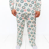 MEN'S PAJAMA SET- Christmas Peace