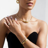 Colter Twist Knocker Earring - HoneyBug 