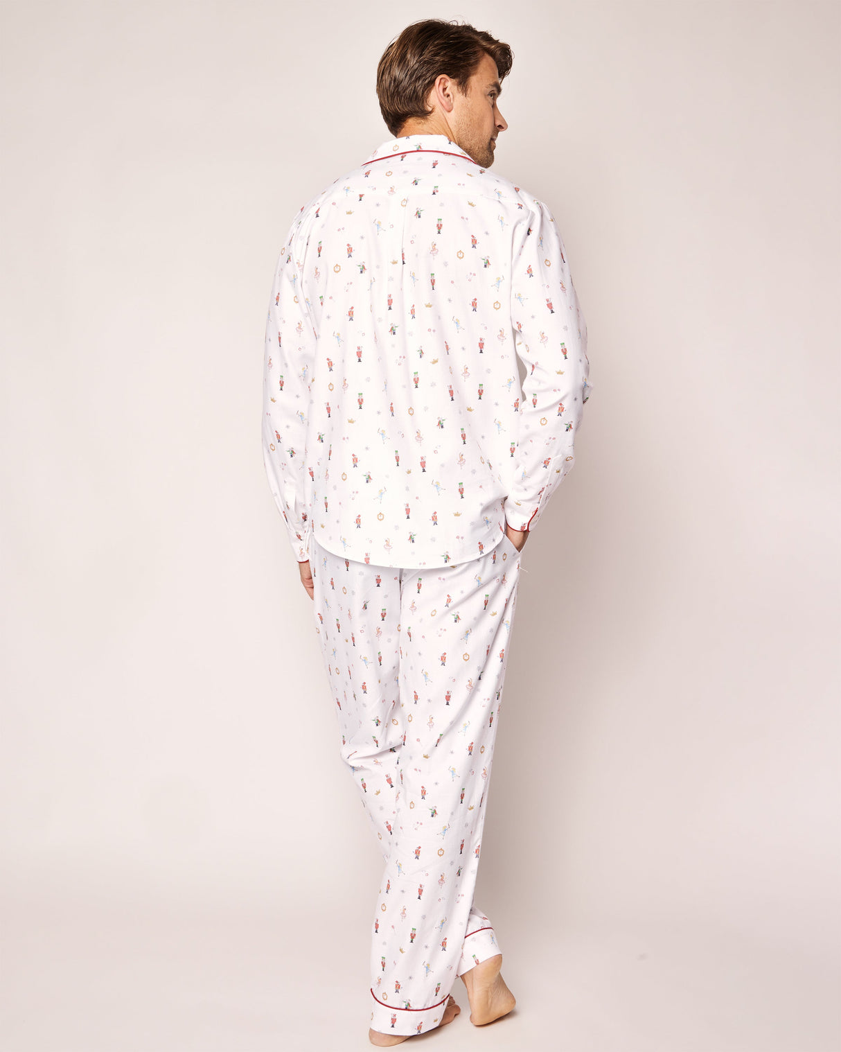 Men's Twill Pajama Set in A Night at the Nutcracker