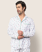 Men's Flannel Pajama Set in Après Ski