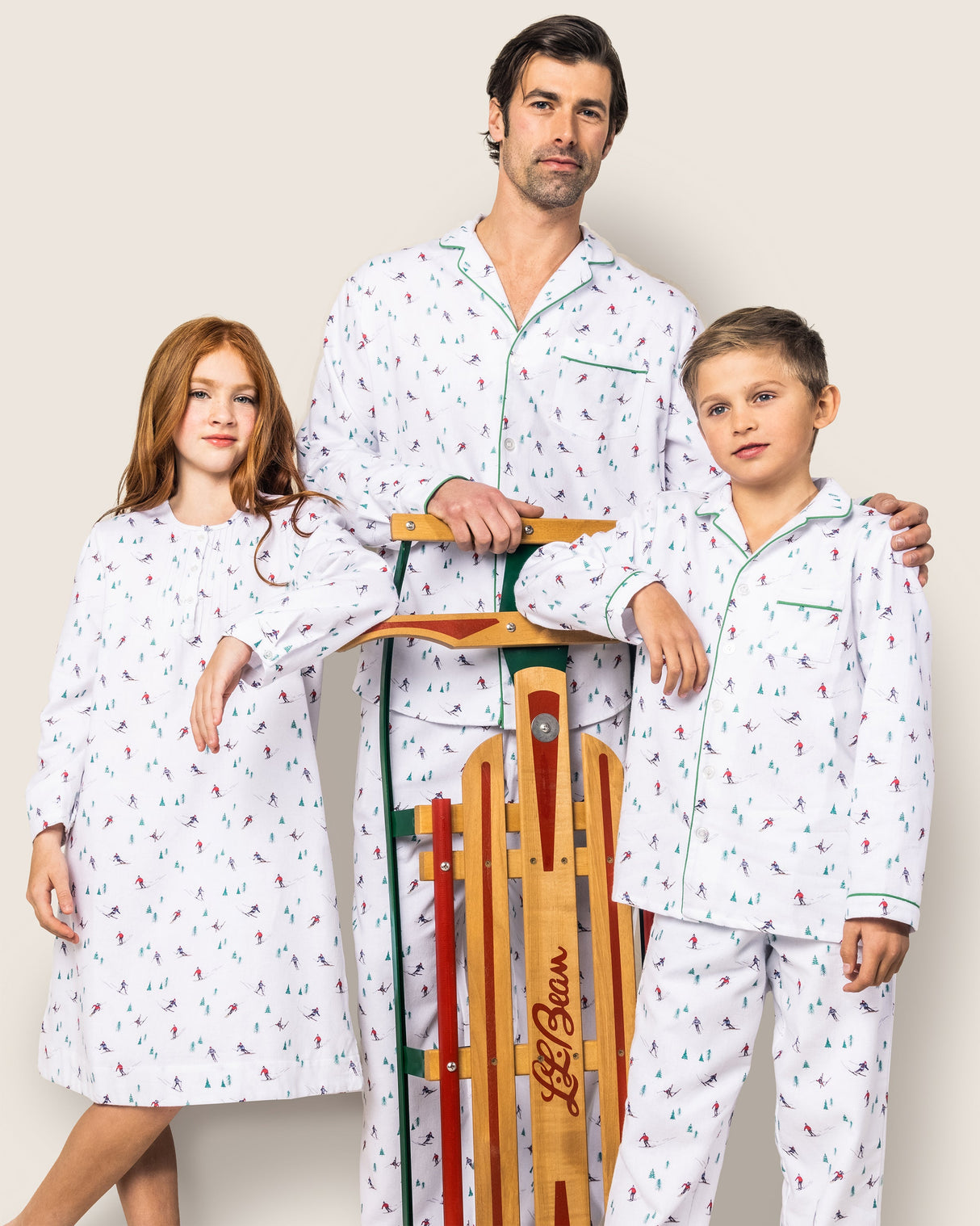 Men's Flannel Pajama Set in Après Ski