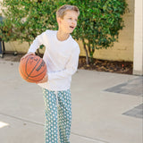 Beckett Boys' Hangout Pant - Basketball Game - HoneyBug 