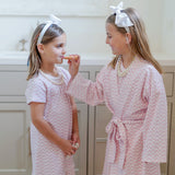 Camden Girls' Dress - Pretty Pink Bows - HoneyBug 