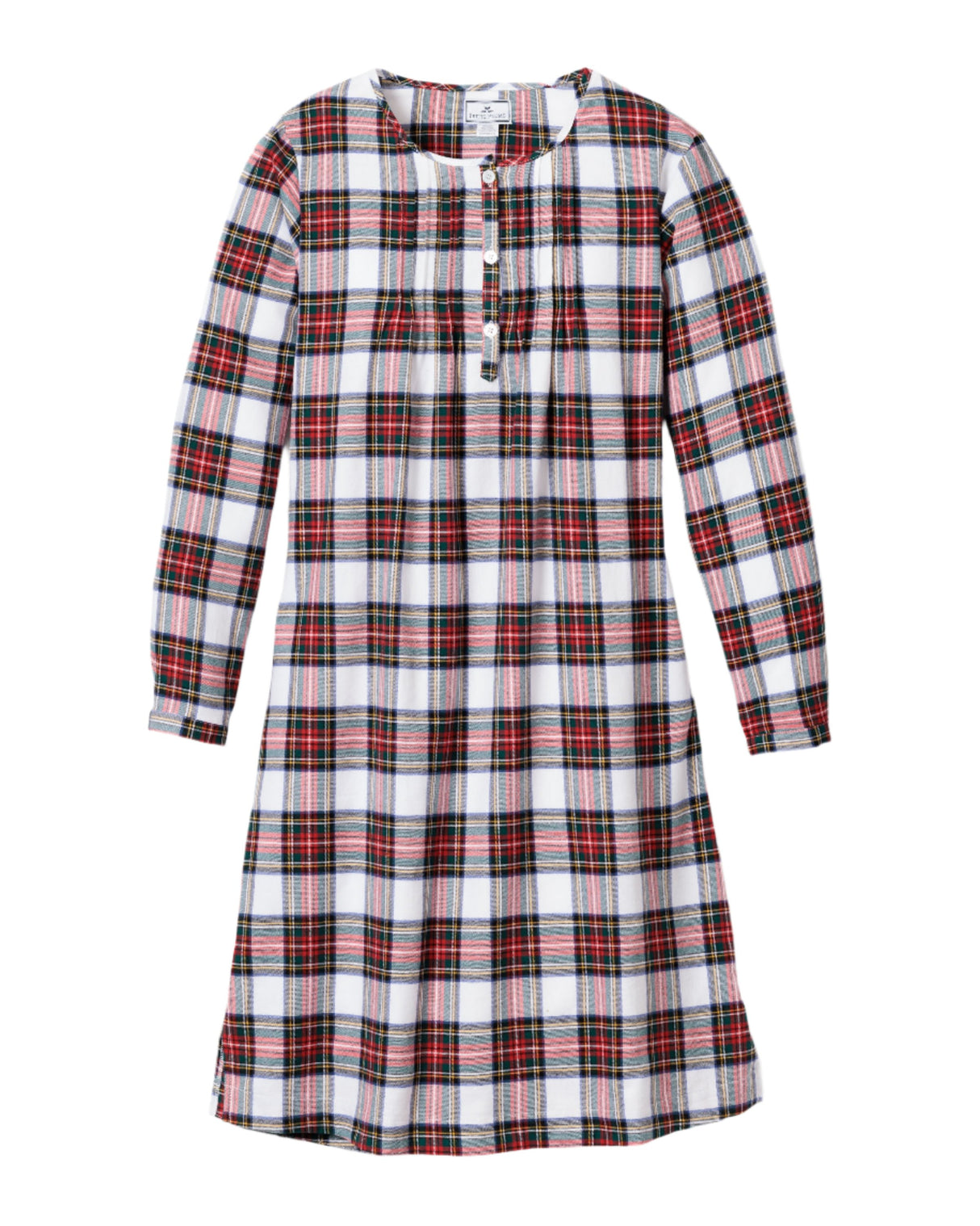 Women's Brushed Cotton Beatrice Nightgown in Balmoral Tartan