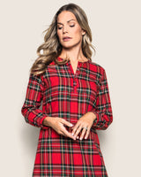 Women's Brushed Cotton Beatrice Nightgown in Imperial Tartan