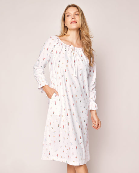 Women's Twill Delphine Nightgown in A Night at the Nutcracker