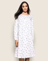 Women's Flannel Beatrice Nightgown in Après Ski